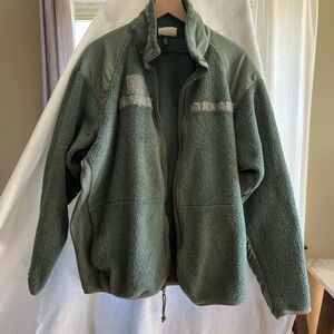 Men’s Green Fleece Jacket